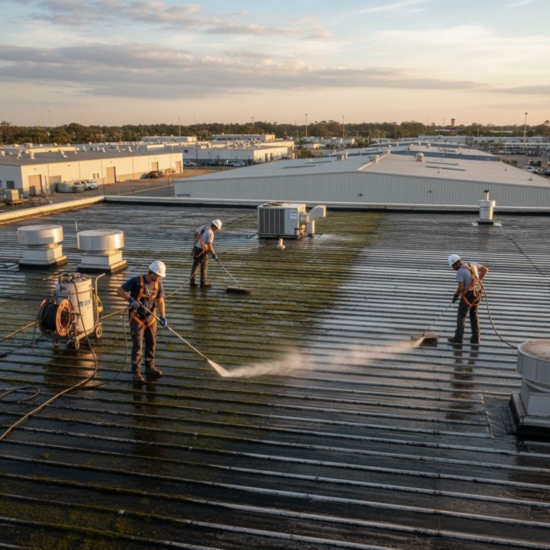 Commercial Pressure Washing Service