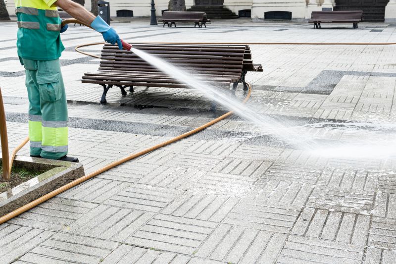 Products For Commercial Pressure Washing Service in use